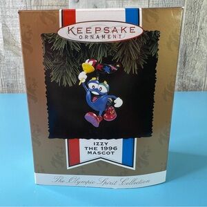 Hallmark Keepsake Ornament Izzy The 1996 Mascot The Olympic Spirit Collection